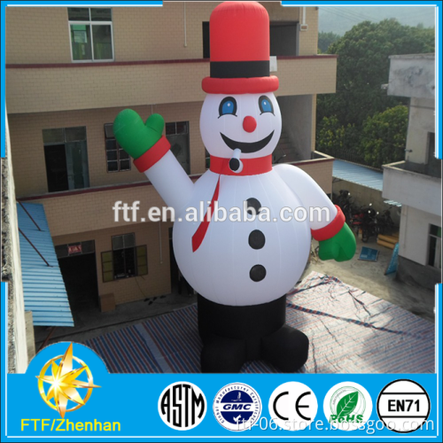 Selling custom used for outdoor advertisement decoration inflatable snowman Christmas holiday decorations